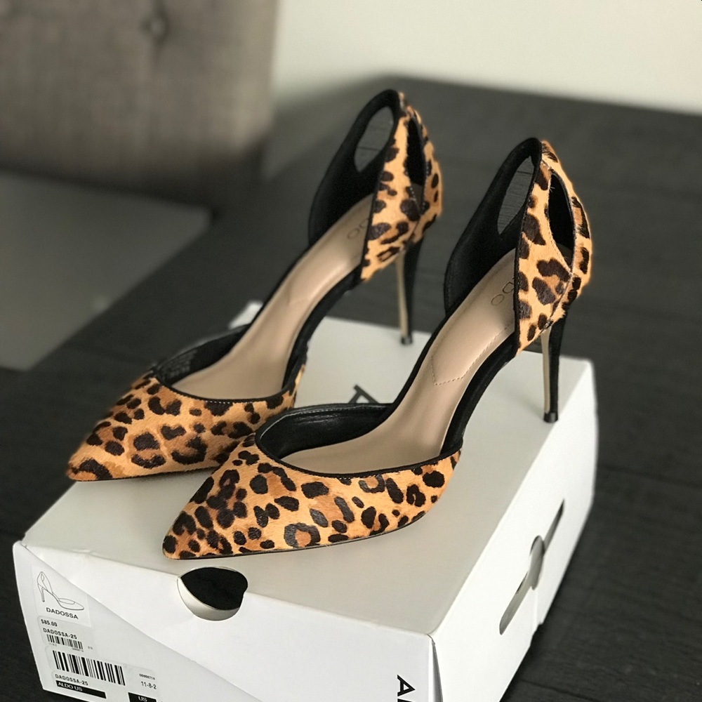 Leopard Print Heels